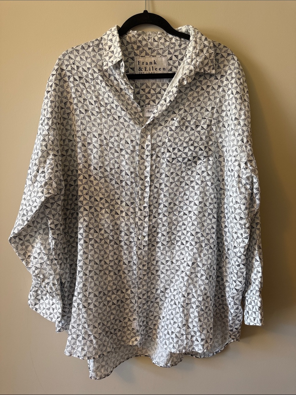Frank & Eileen Mackenzie O/S 100% linen